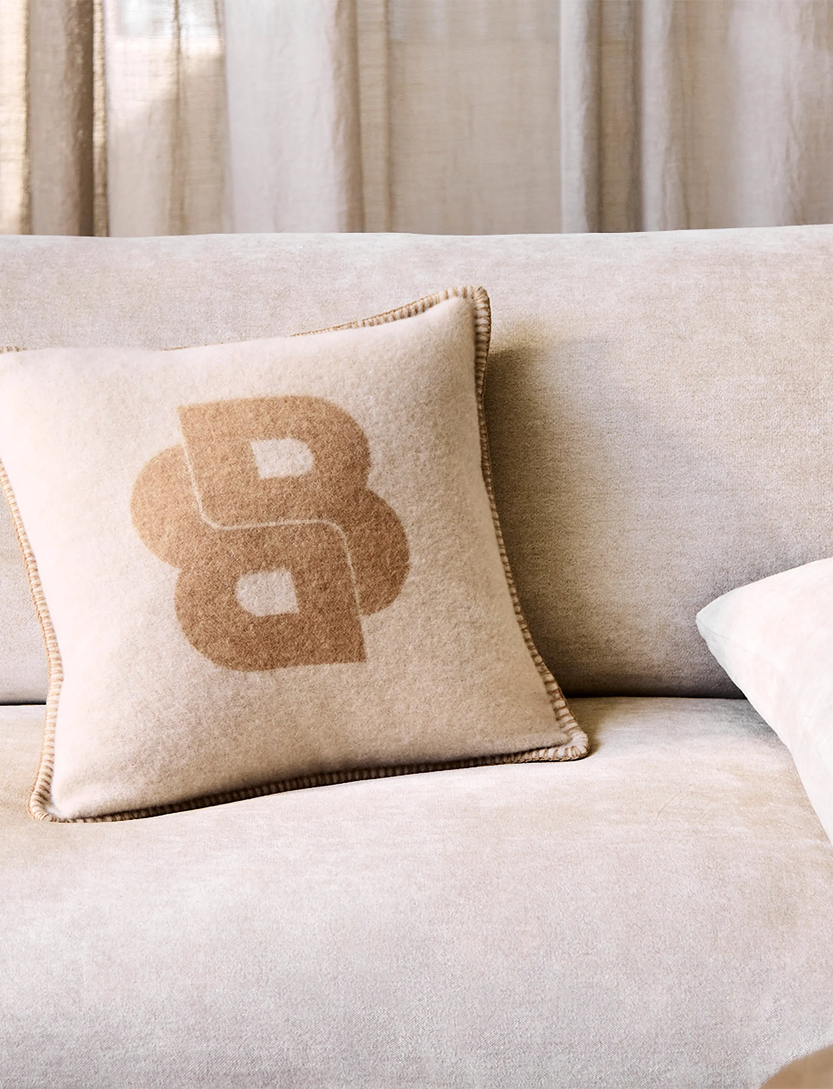 Boss Home - SIGNATUR Cushion cover - kuddfodral - beige - 3
