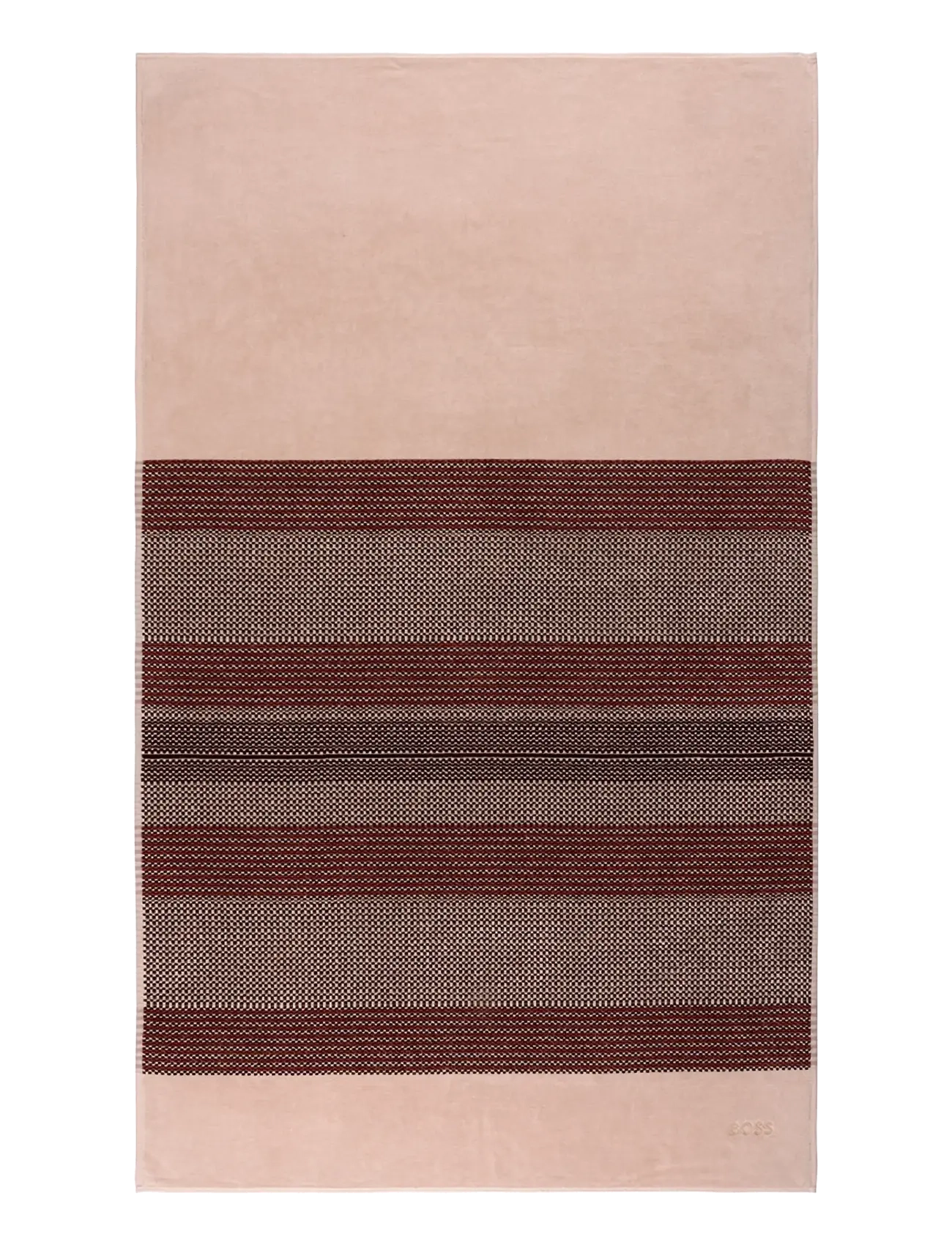 Boss Home VASSILY Bath sheet - Badetücher - MULTICOLOR / pink/rose