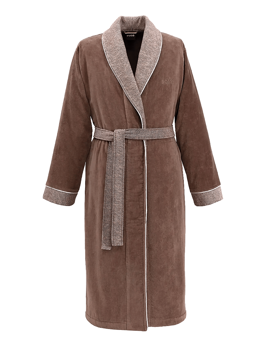 Boss Home - LORD Man bathrobe - malt - 0