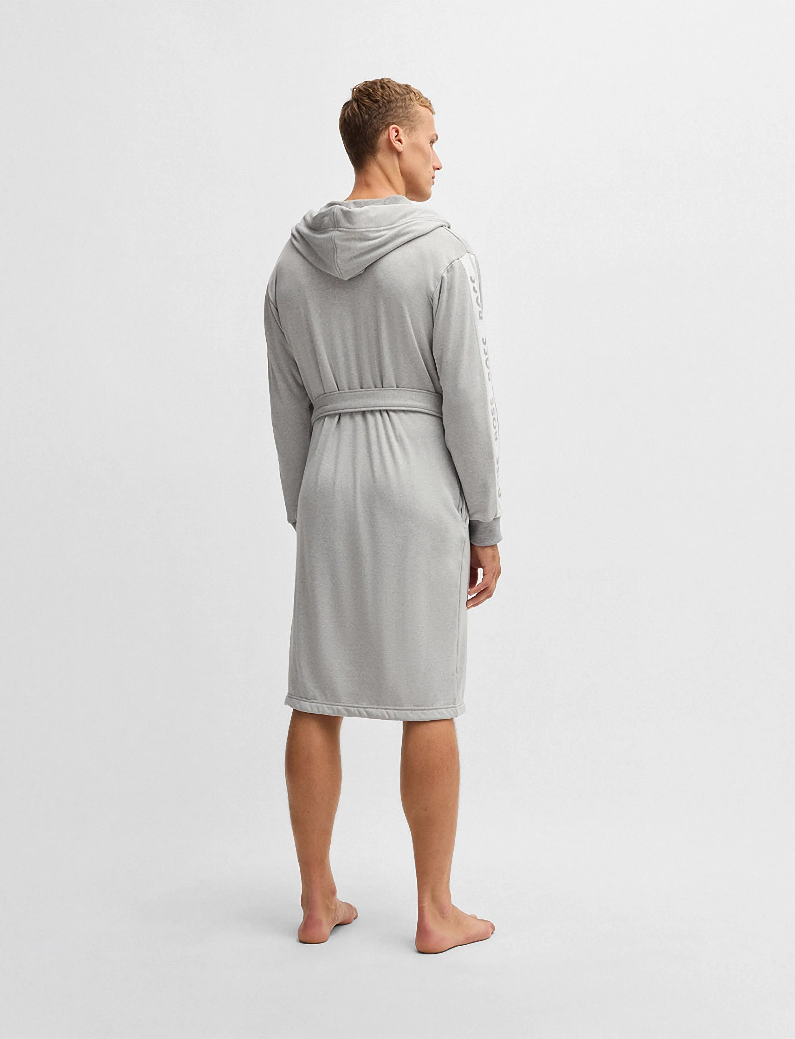 Boss Home - BOSS-SEN Bath robe - grey - 4
