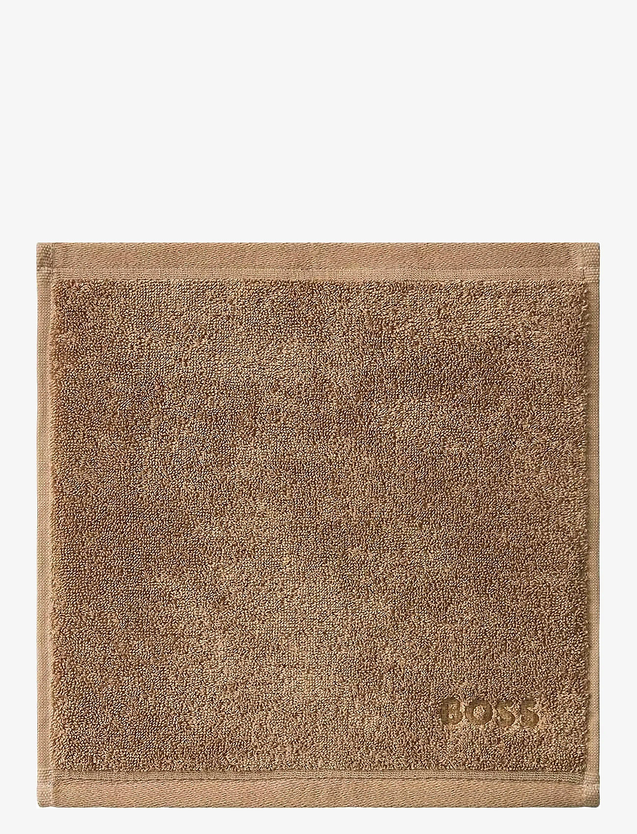 Boss Home - LOFT Wash towel - näorätikud - camel - 0