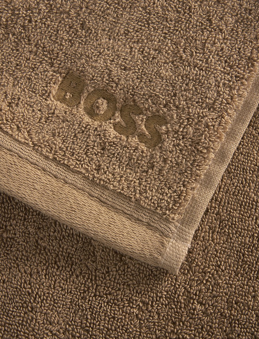 Boss Home - LOFT Wash towel - näorätikud - camel - 2