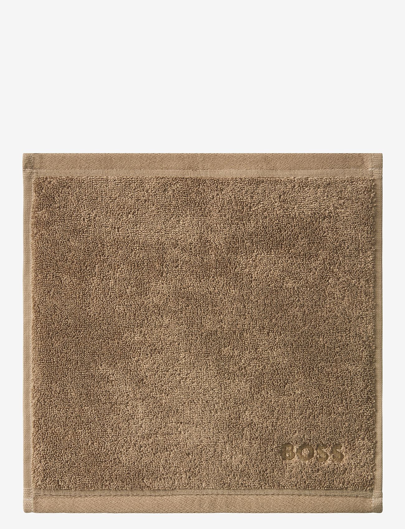 Boss Home - LOFT Wash towel - näorätikud - camel - 1