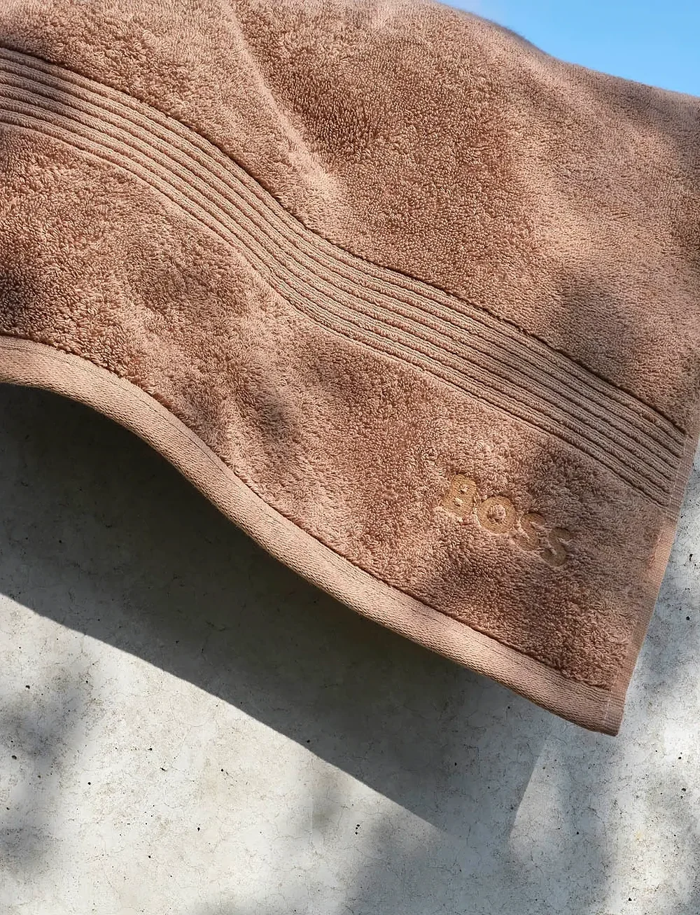 Boss Home - LOFT Bath sheet - saunalinad - camel - 4