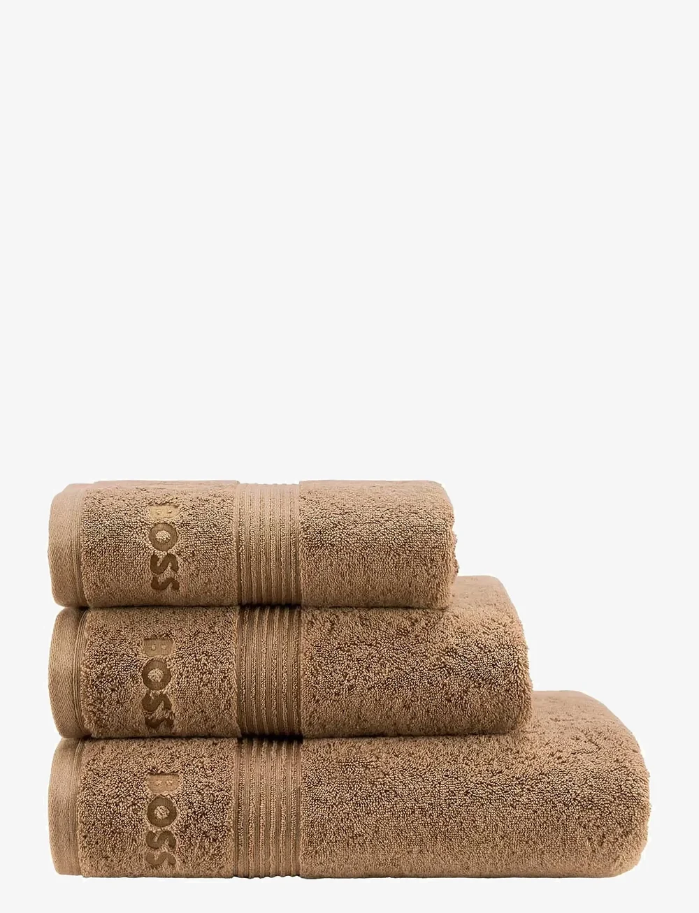 Boss Home - LOFT Bath sheet - saunalinad - camel - 2