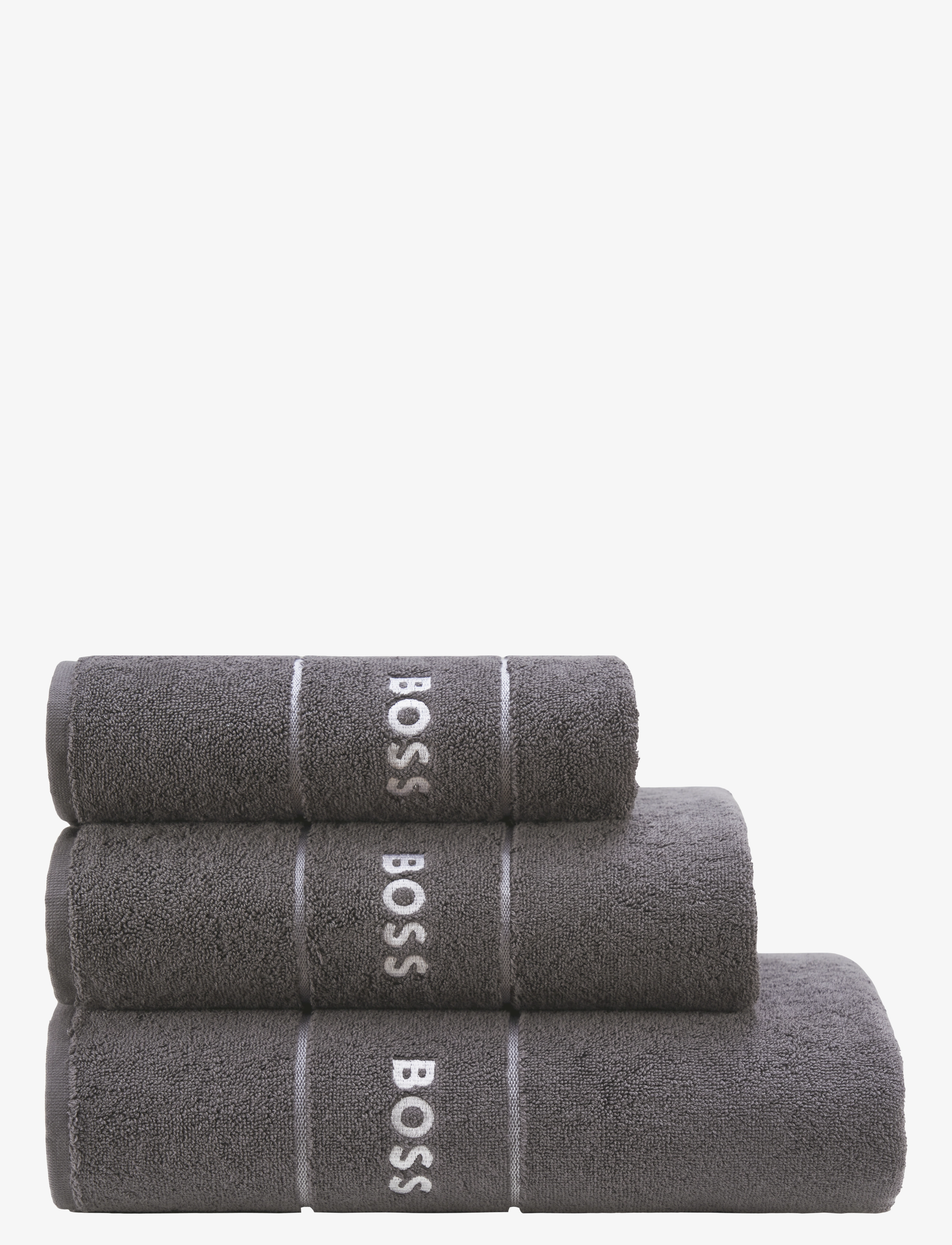 Boss Home - PLAIN Guest towel - gästhanddukar - graphin - 2