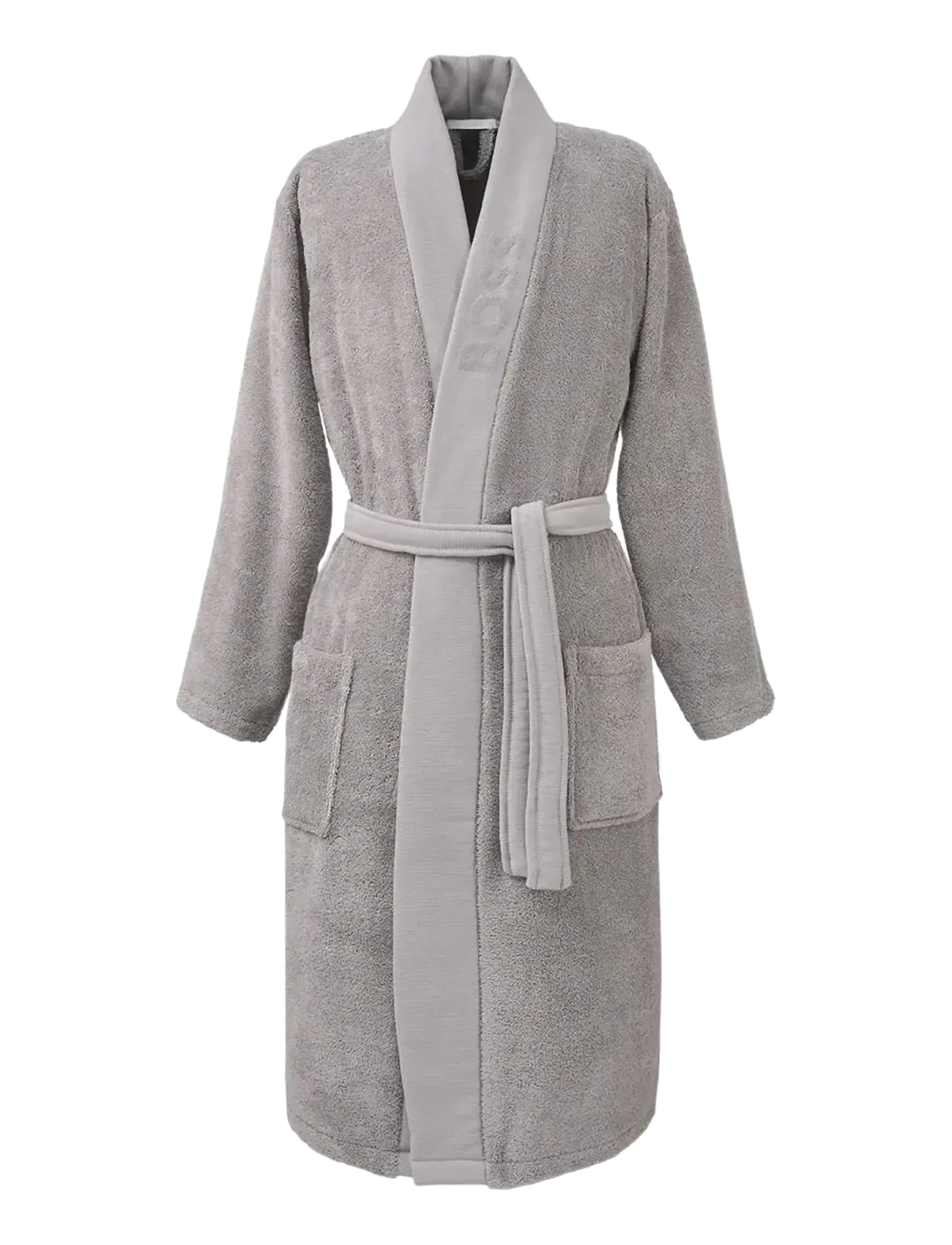 Boss Home PLAIN Bath robe - Morgenkåper - CONCRNH / grey