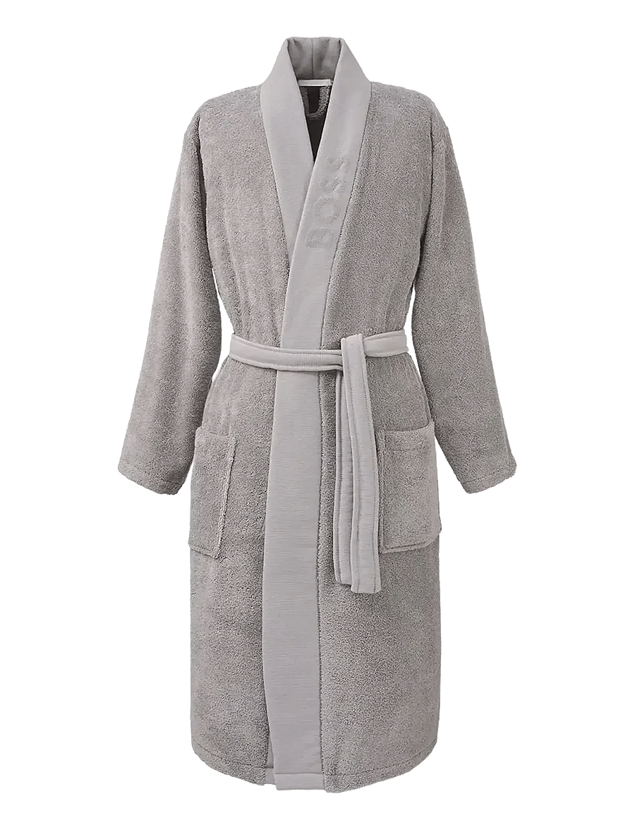 Boss Home - PLAIN Bath robe - alltags-style - concrnh - 1