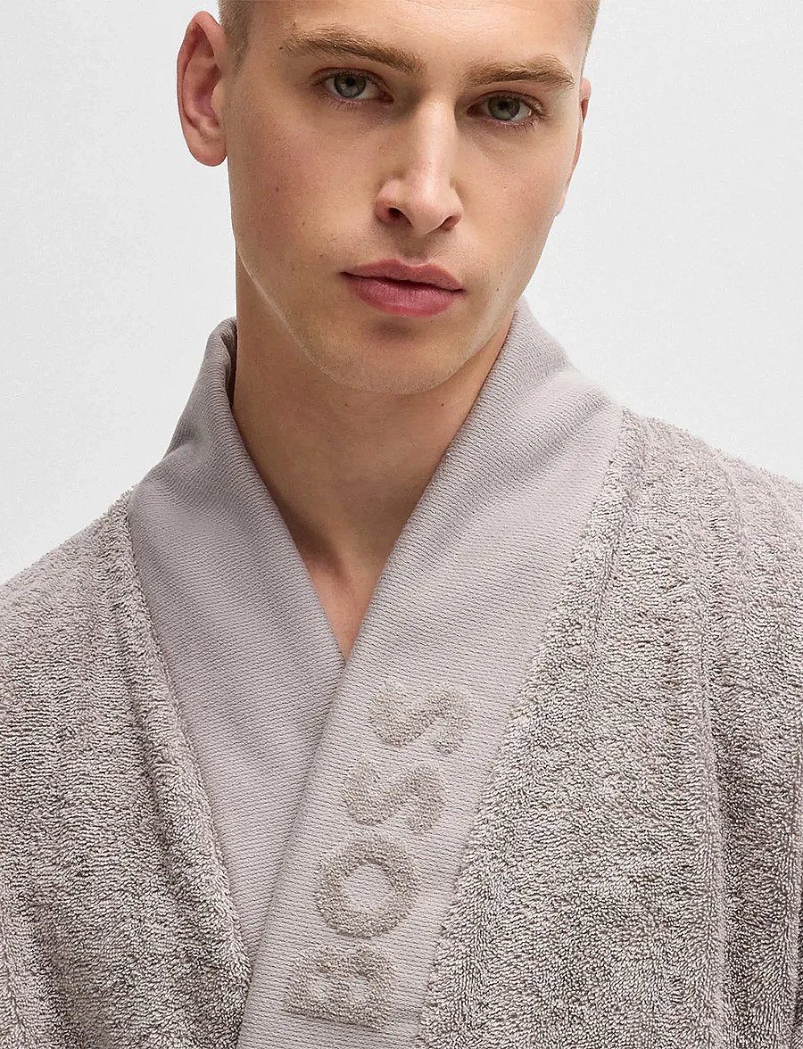 Boss Home - PLAIN Bath robe - alltags-style - concrnh - 0