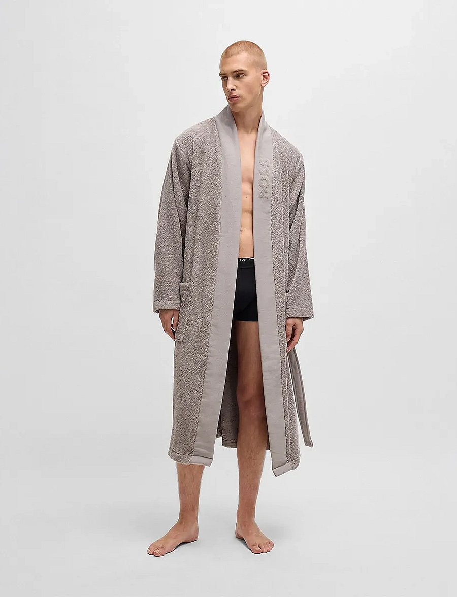 Boss Home - PLAIN Bath robe - alltags-style - concrnh - 4