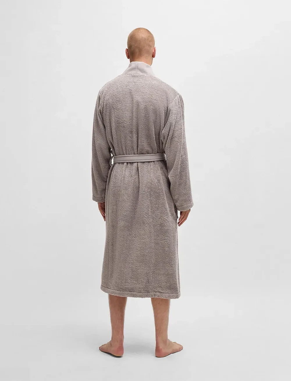 Boss Home - PLAIN Bath robe - osta hinna alusel - concrnh - 5