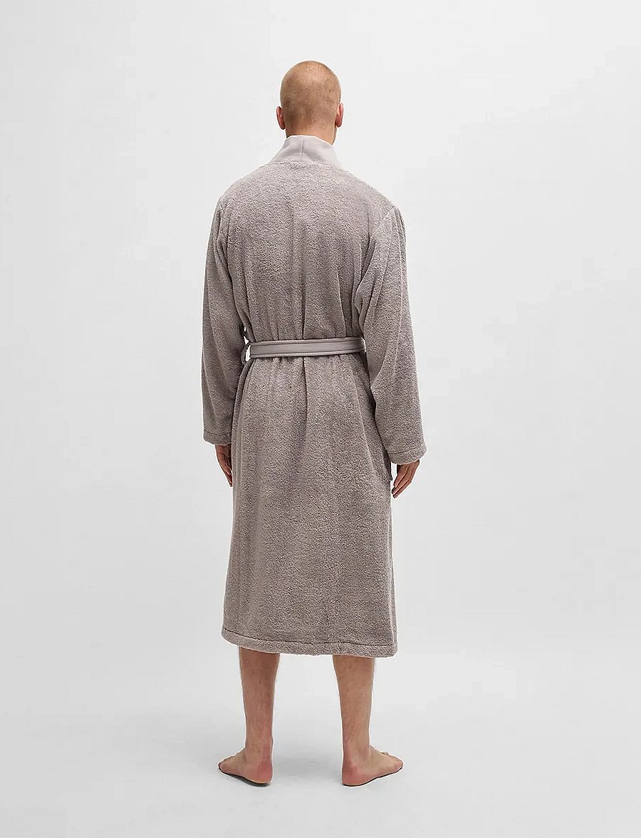 Boss Home - PLAIN Bath robe - alltags-style - concrnh - 5