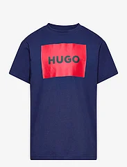 Hugo Kids - SHORT SLEEVES TEE-SHIRT - short-sleeved t-shirts - medieval blue - 0