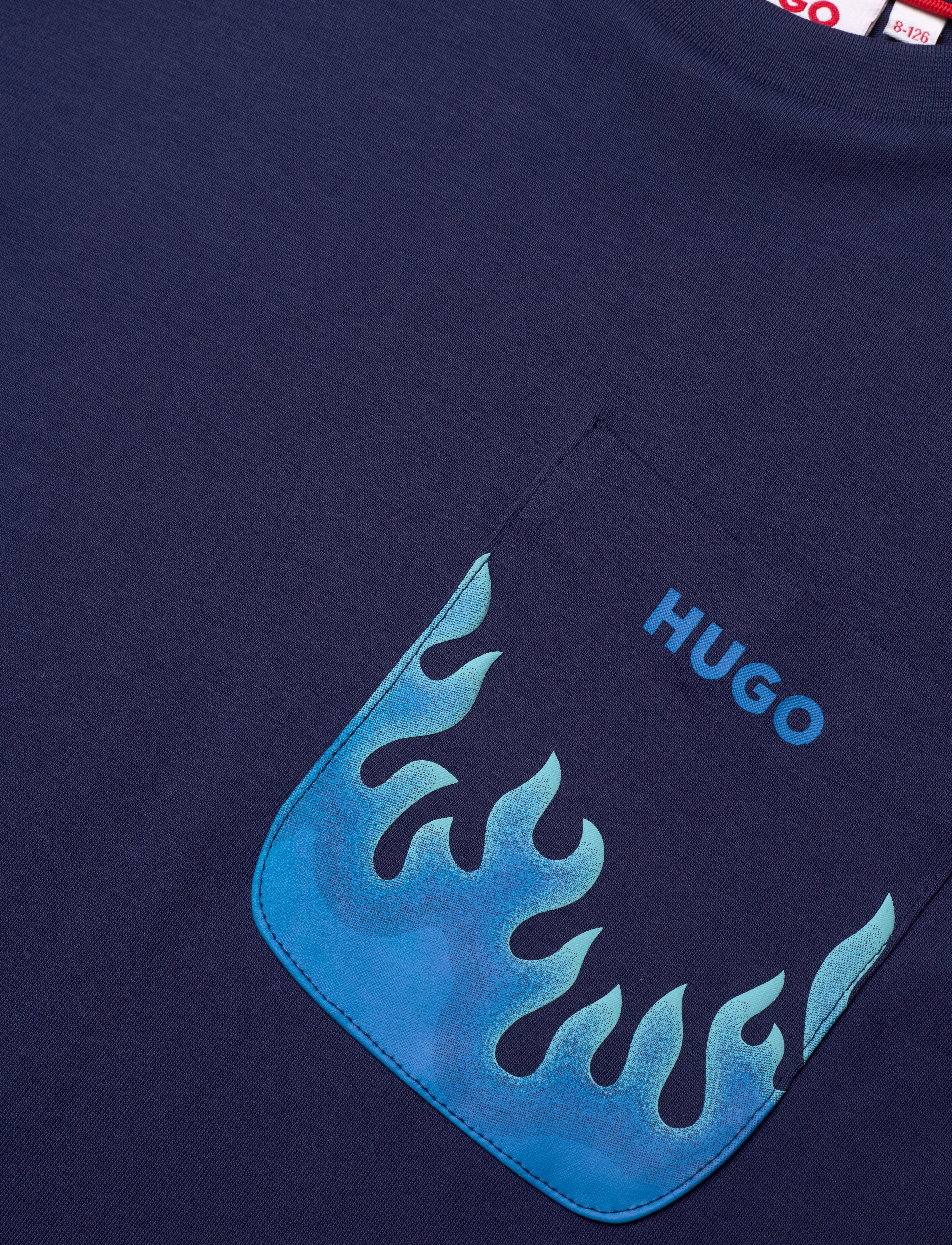 Hugo Kids - SHORT SLEEVES TEE-SHIRT - medieval blue - 2