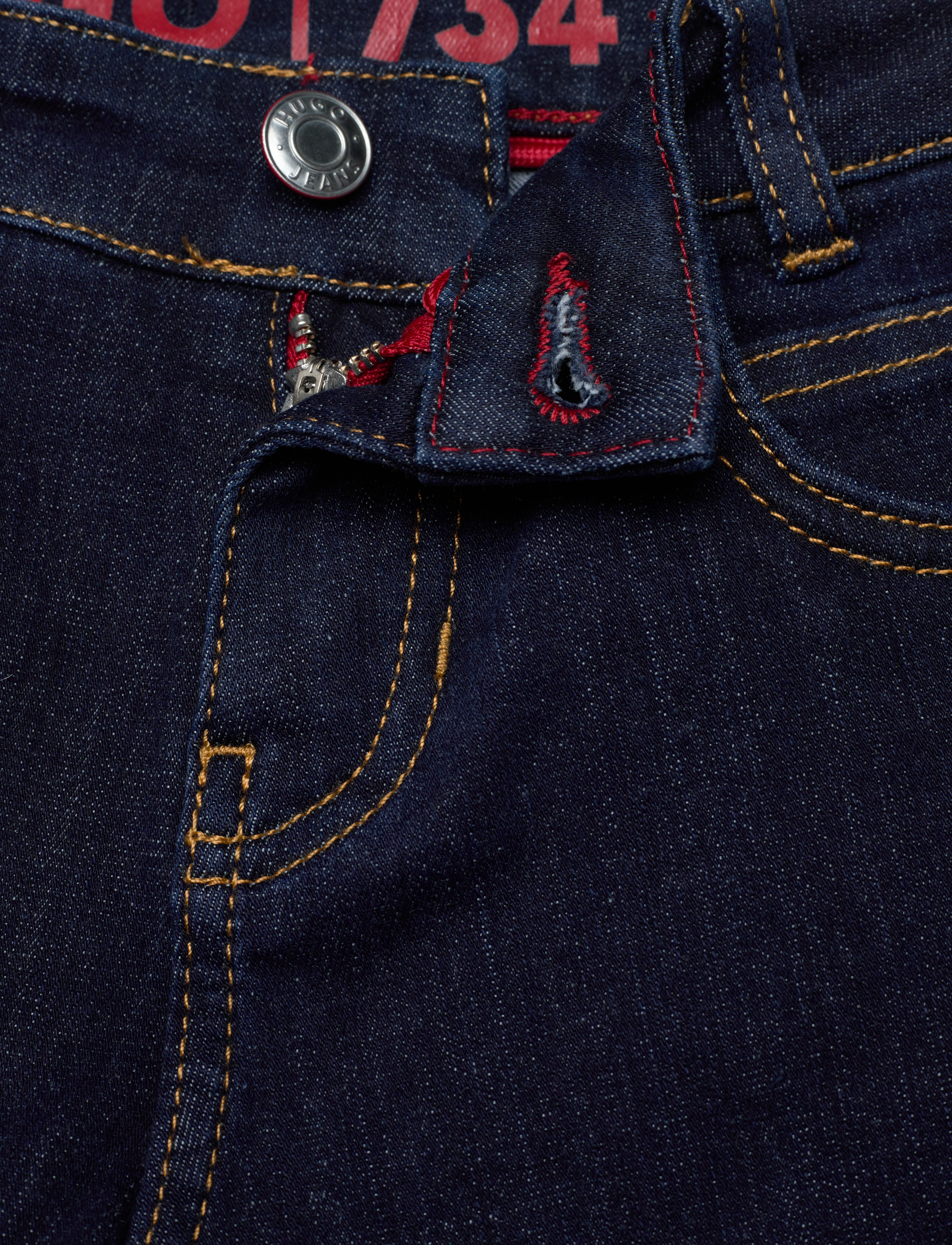 Hugo Kids - DENIM TROUSERS - rinse wash - 3