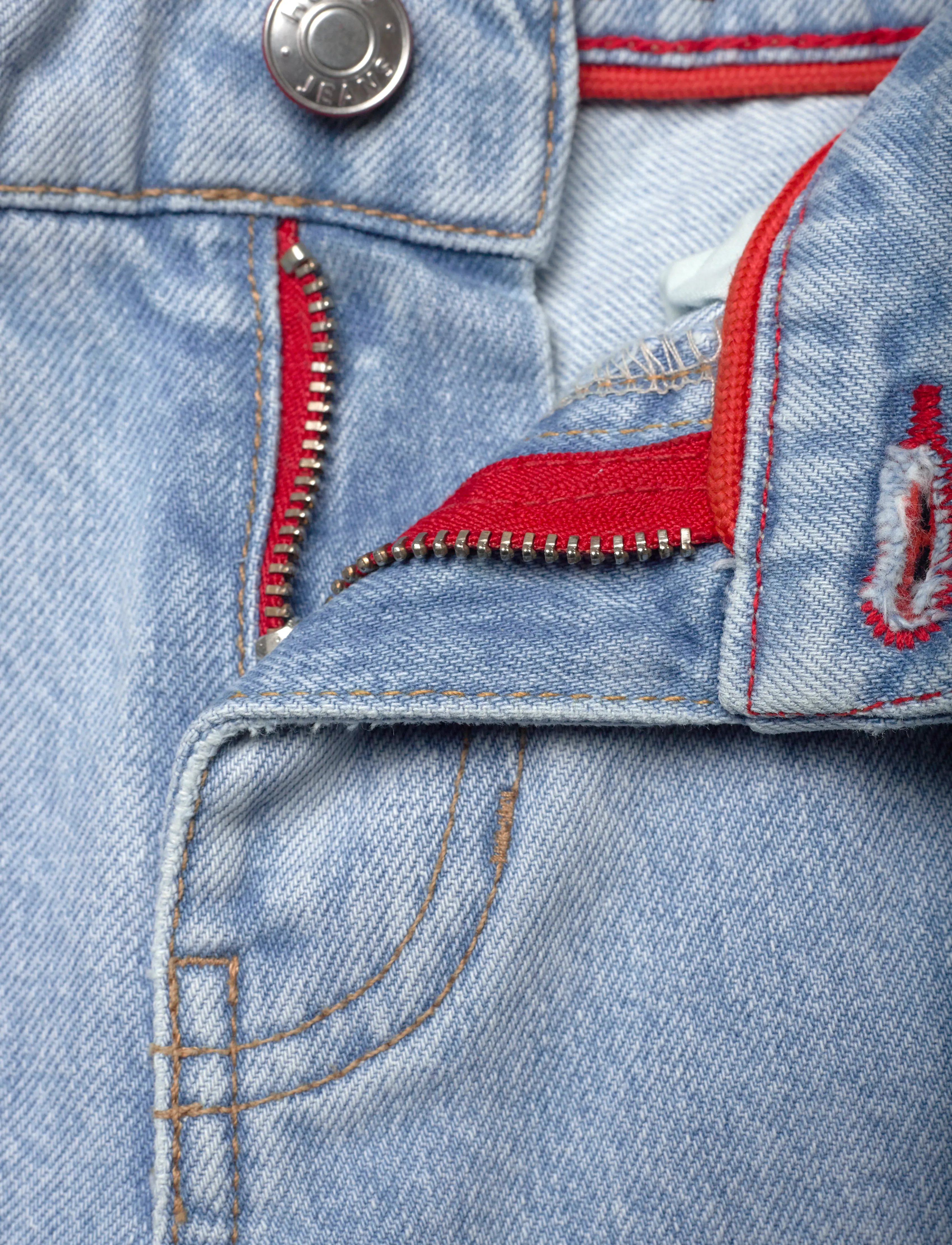 Hugo Kids - DENIM TROUSERS - bleach grows - 3