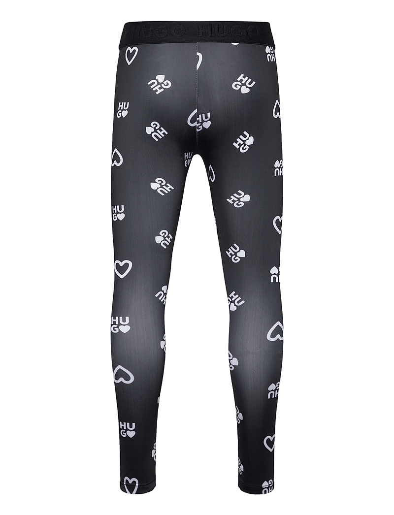 Hugo Kids - LEGGINGS - leggings - black - 1