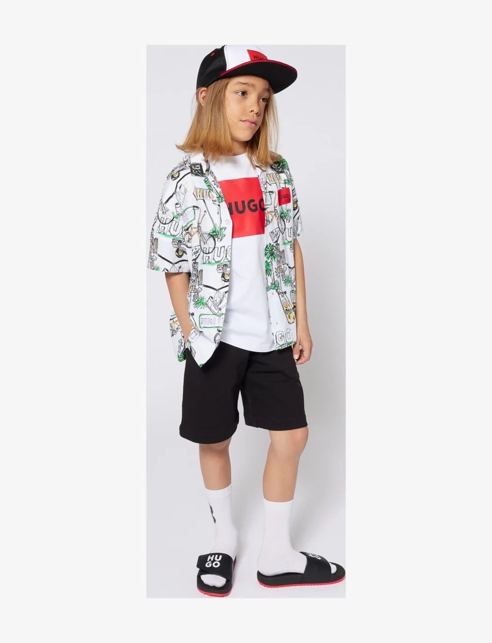 Hugo Kids - SOCKS(*2) - strümpfe - white - 4