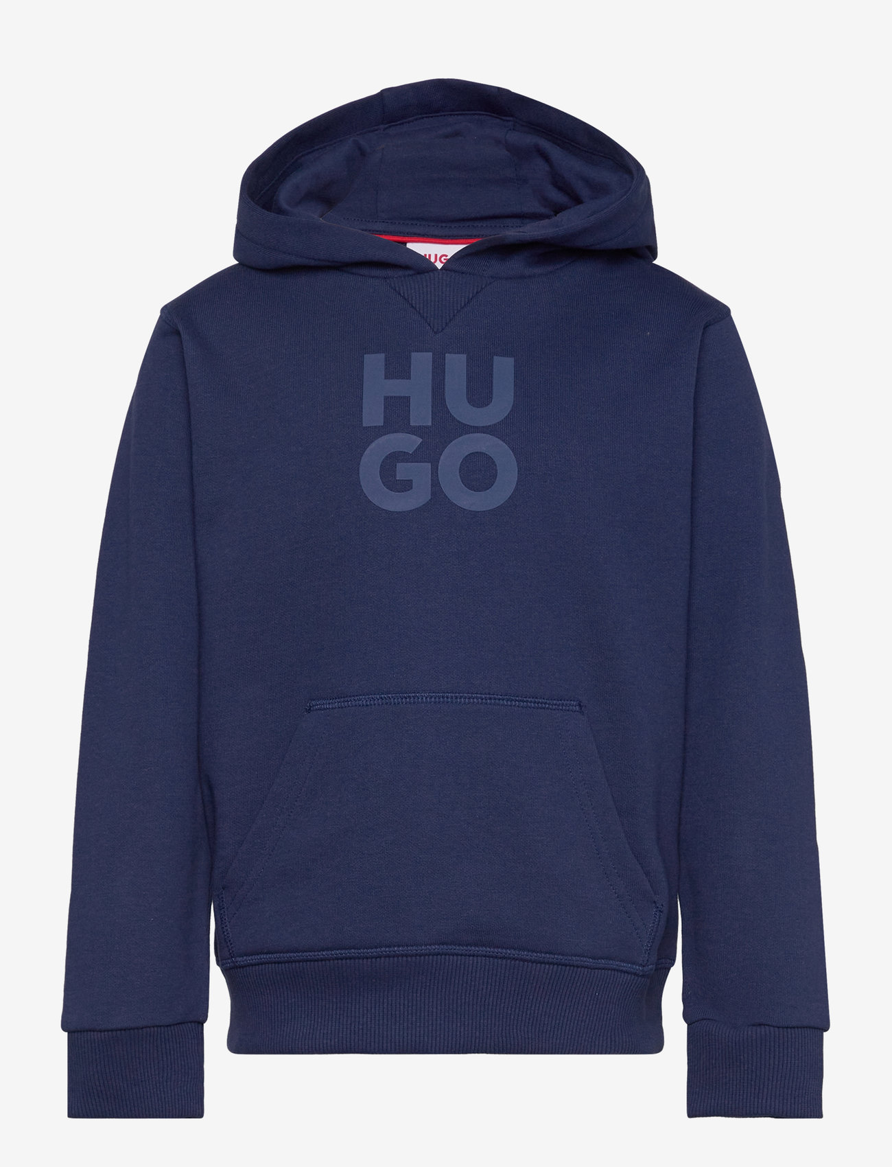 Hugo Kids - HOODED SWEATSHIRT - huvtröjor - medieval blue - 0