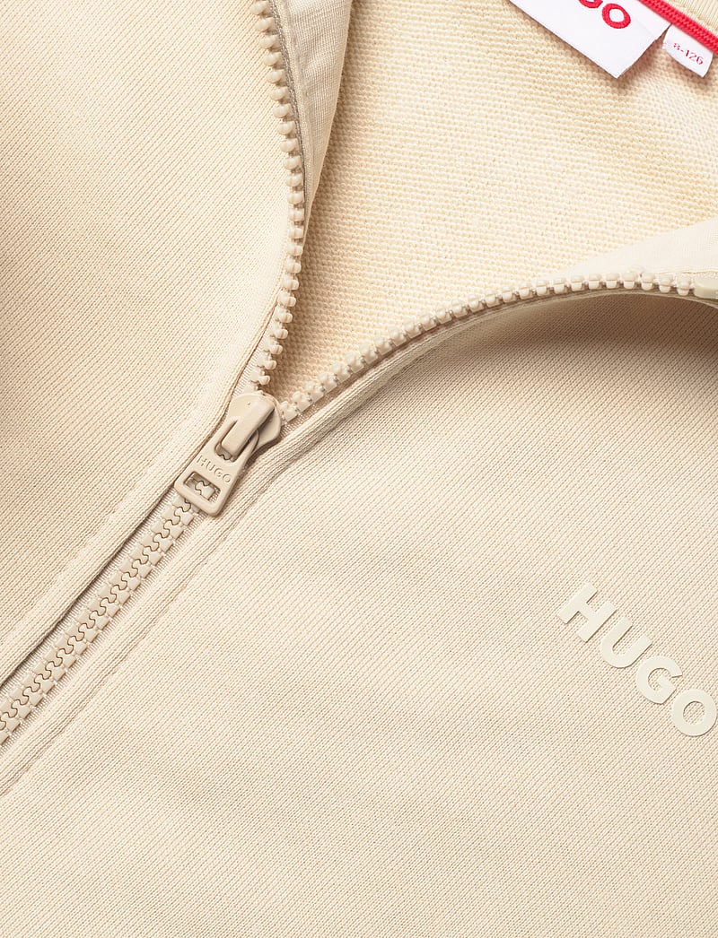 Hugo Kids - HOODED CARDIGAN - kapuzenpullover - stone - 2