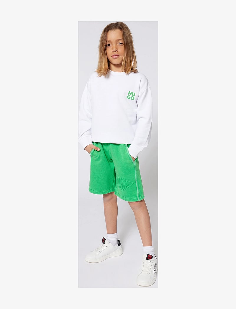 Hugo Kids - SWEATSHIRT - sweatshirts - white - 4