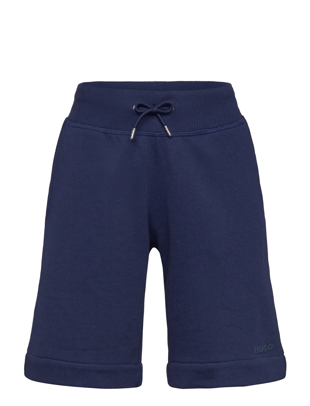 Hugo Kids Short, 128, Shorts, Marineblau - Sweat Kinder