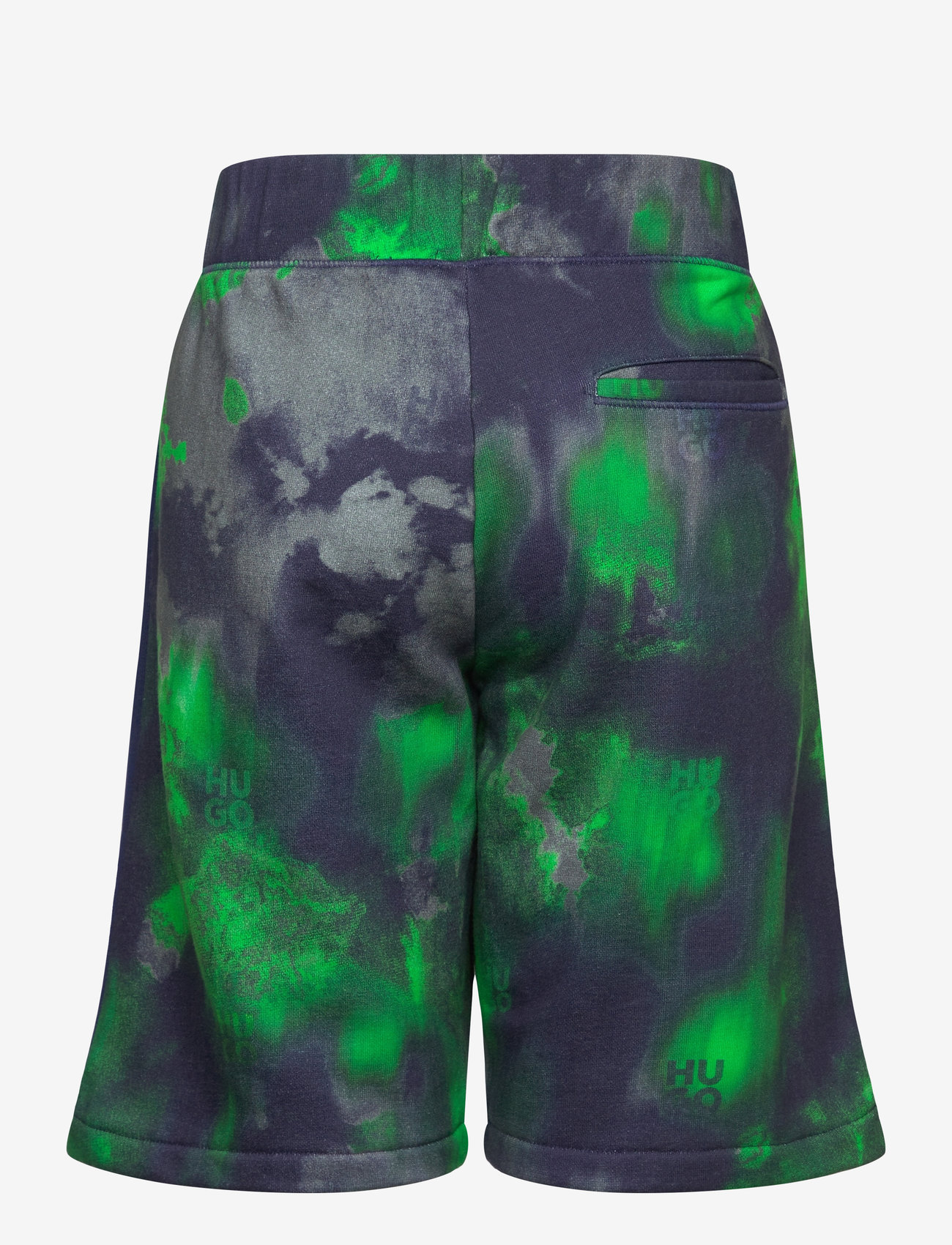 Hugo Kids - SHORT - sport shorts - navy  green - 1