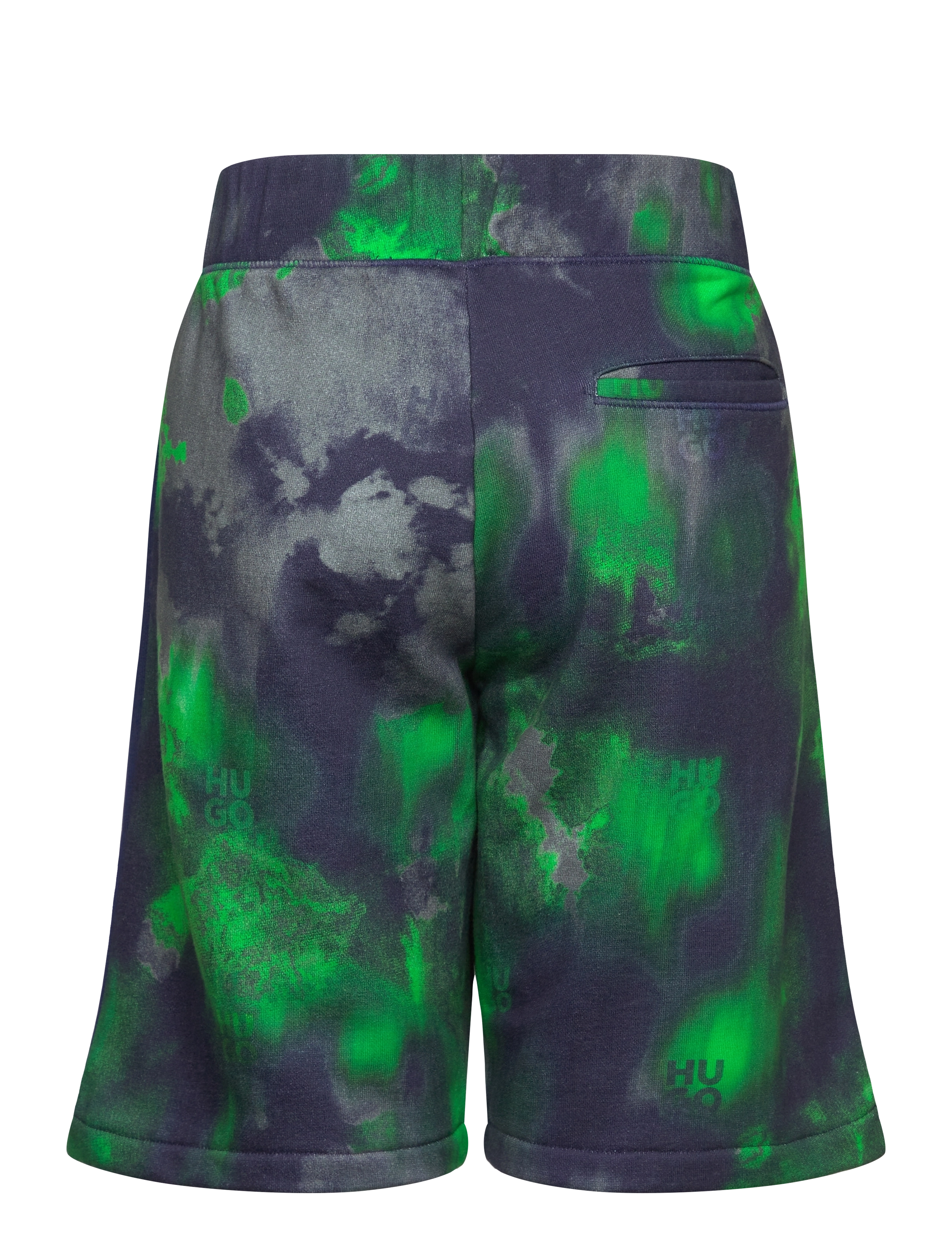 Hugo Kids - SHORT - navy  green - 1
