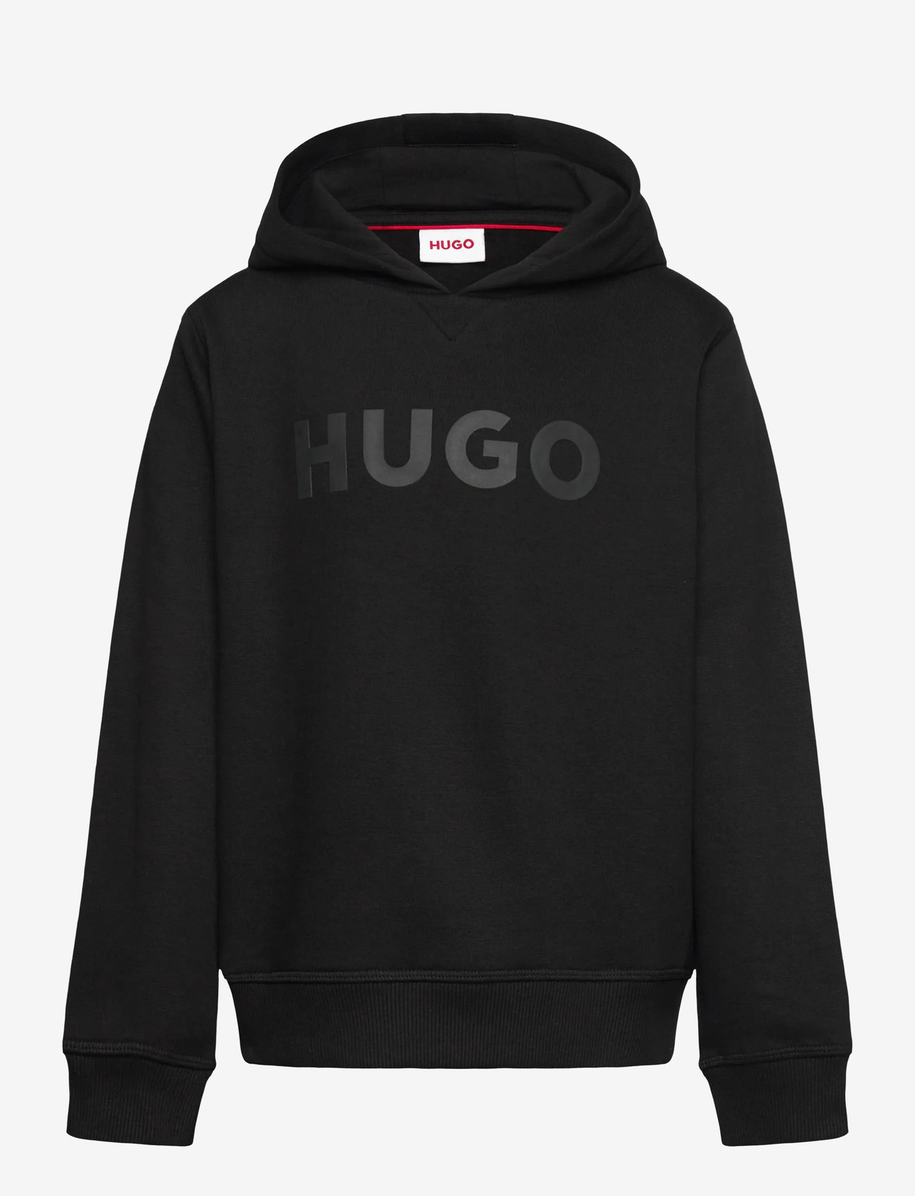 Hugo Kids - HOODED SWEATSHIRT - hettegensere - black - 0