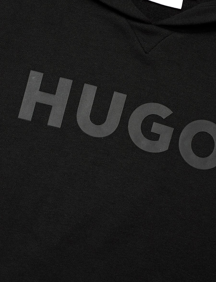 Hugo Kids - HOODED SWEATSHIRT - pulls à capuche - black - 2