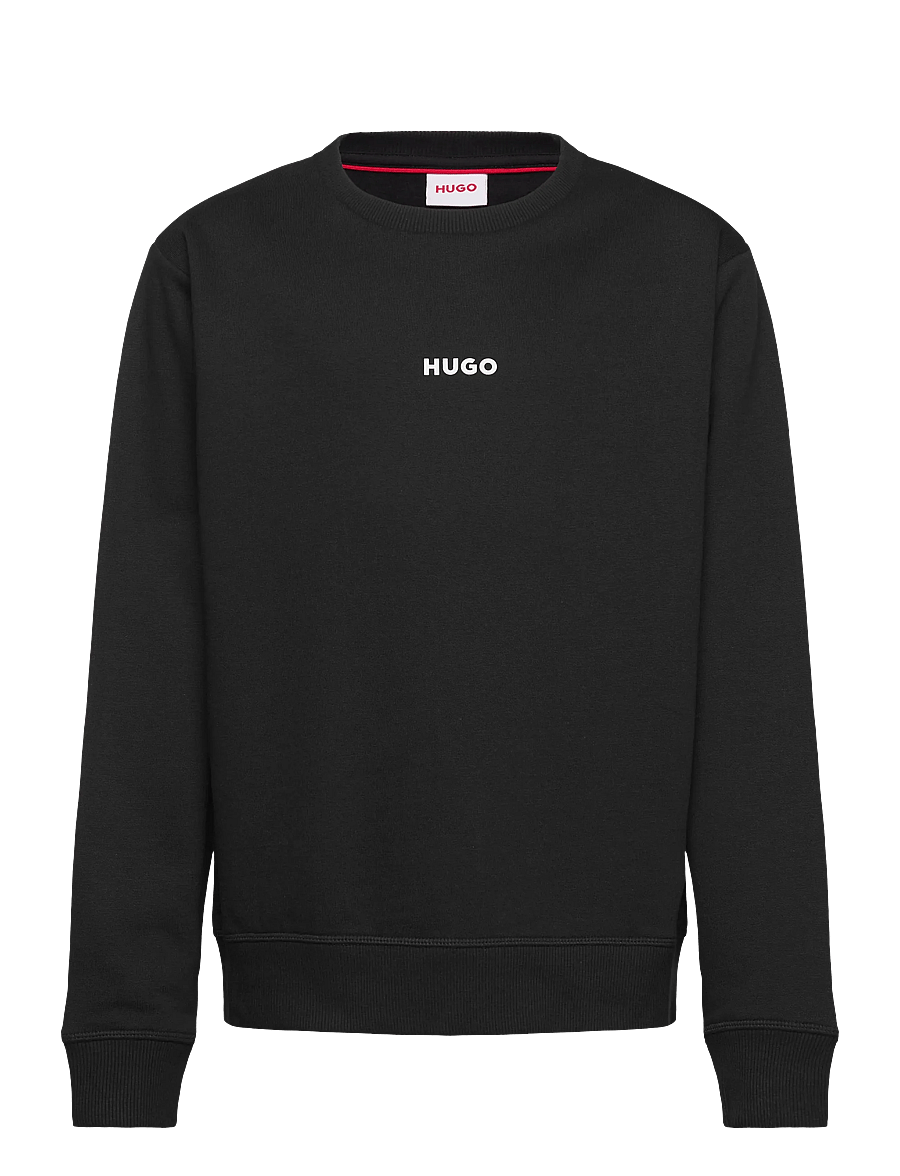 Hugo Kids - SWEATSHIRT - collegepaidat - black - 0