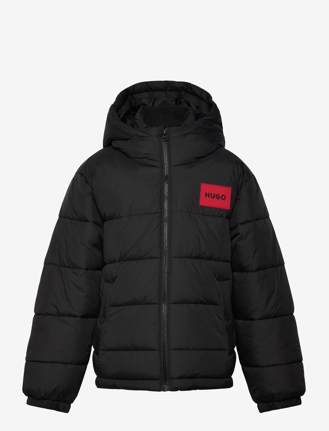 Hugo Kids - PUFFER JACKET - vinterjakker - black - 0