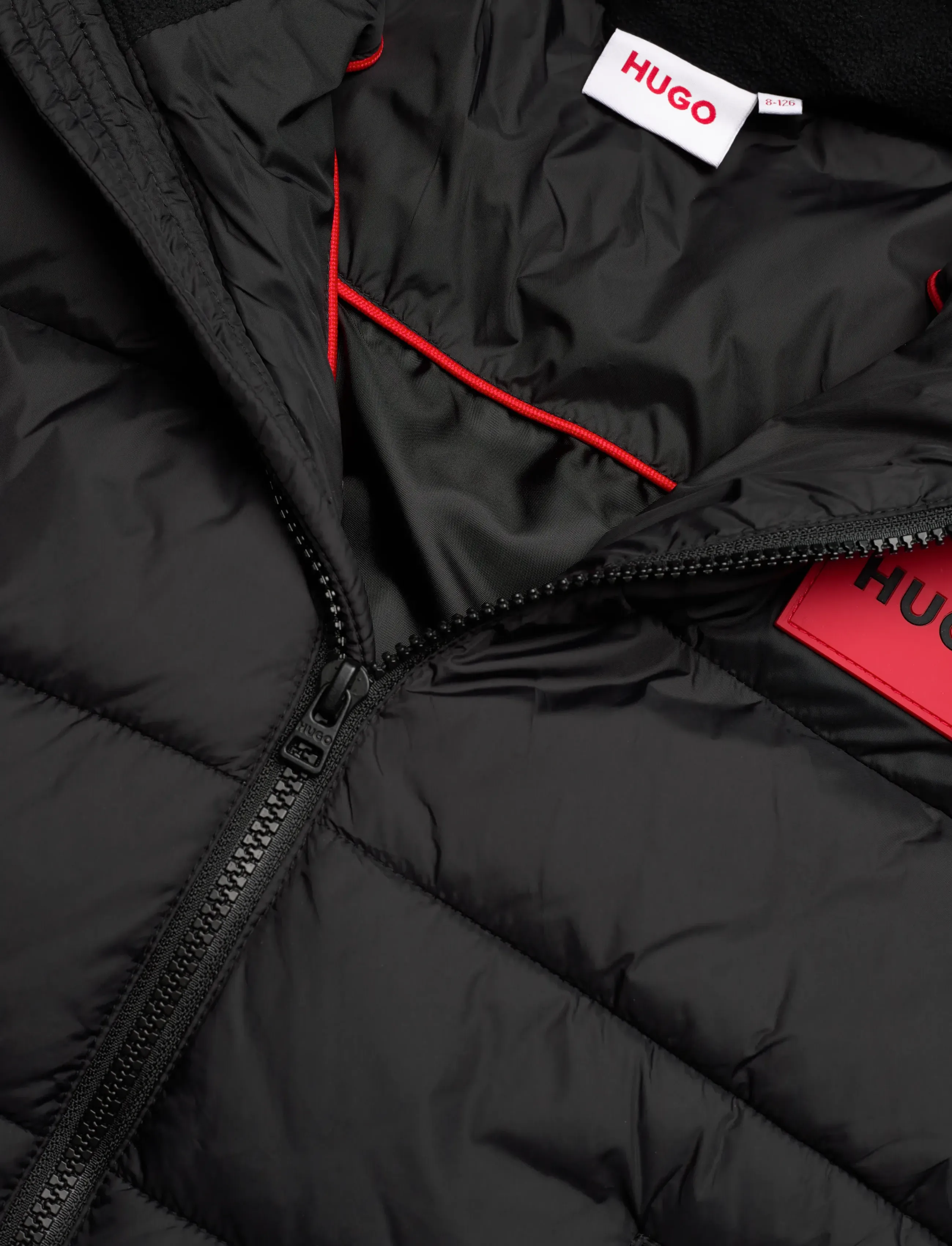 Hugo Kids - PUFFER JACKET - winter jackets - black - 2