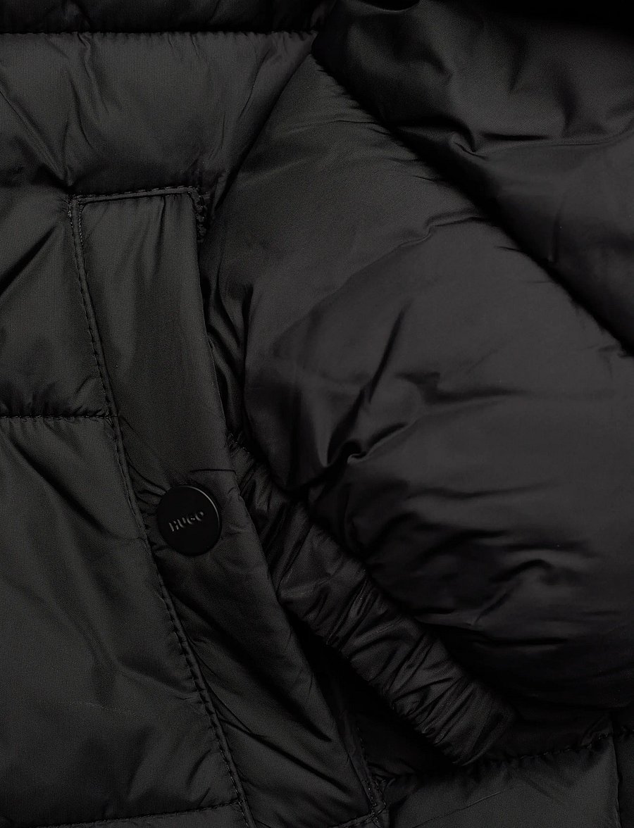 Hugo Kids - PUFFER JACKET - vinterjackor - black - 3