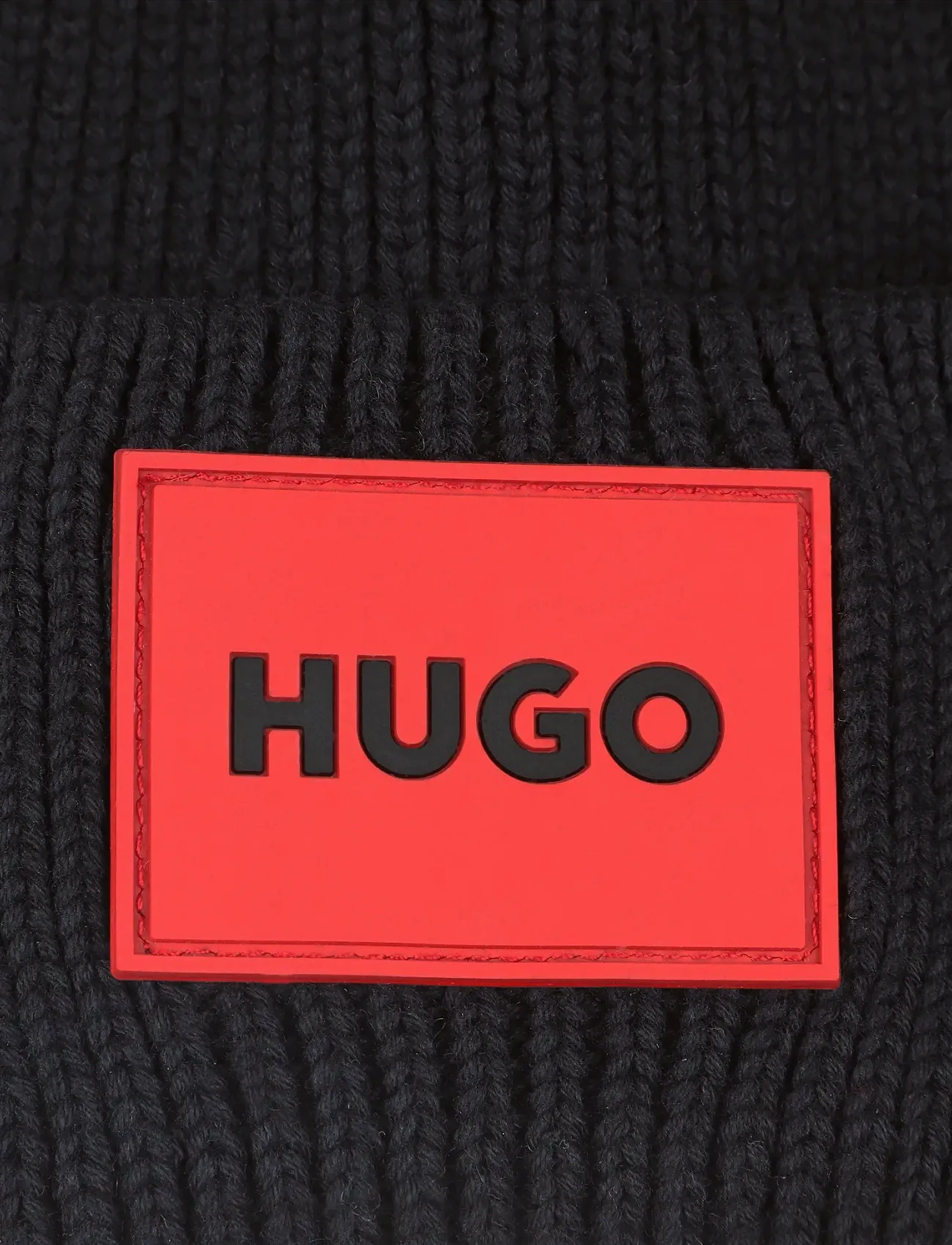 Hugo Kids - PULL ON HAT - aksessuaarid - black - 2