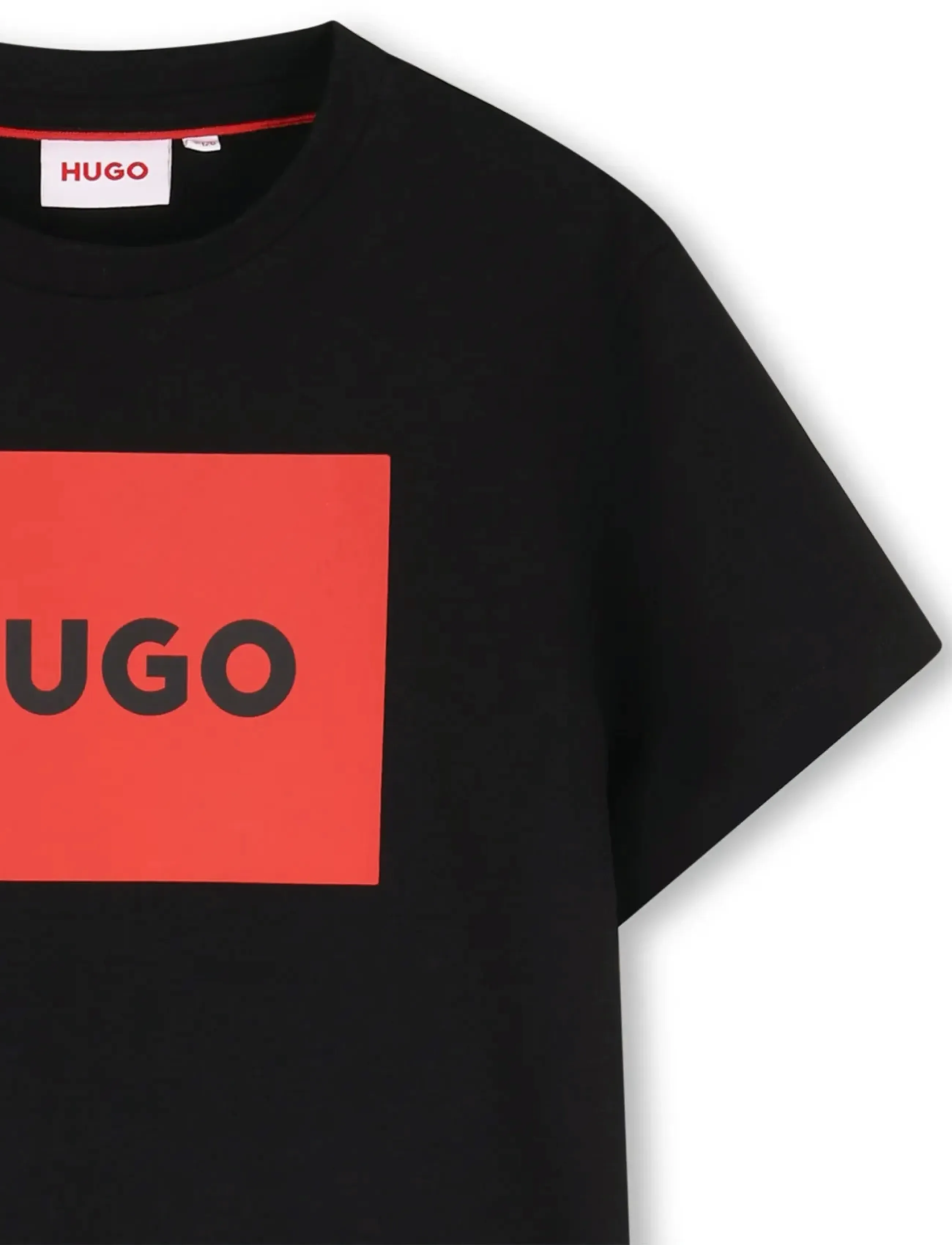 Hugo Kids - T-SHIRT - kortermede t-skjorter - black - 2