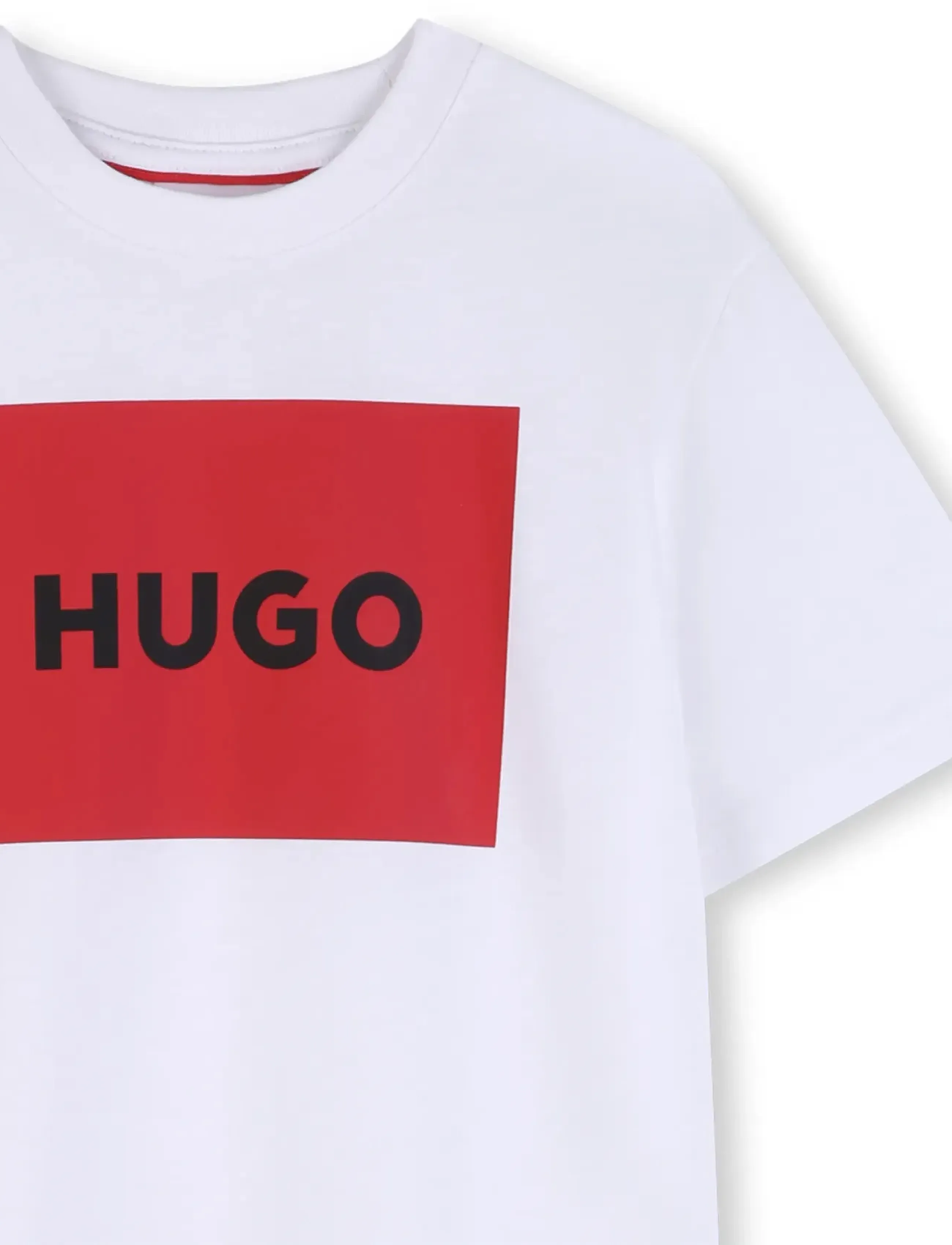 Hugo Kids - T-SHIRT - kortärmade t-shirts - white - 2