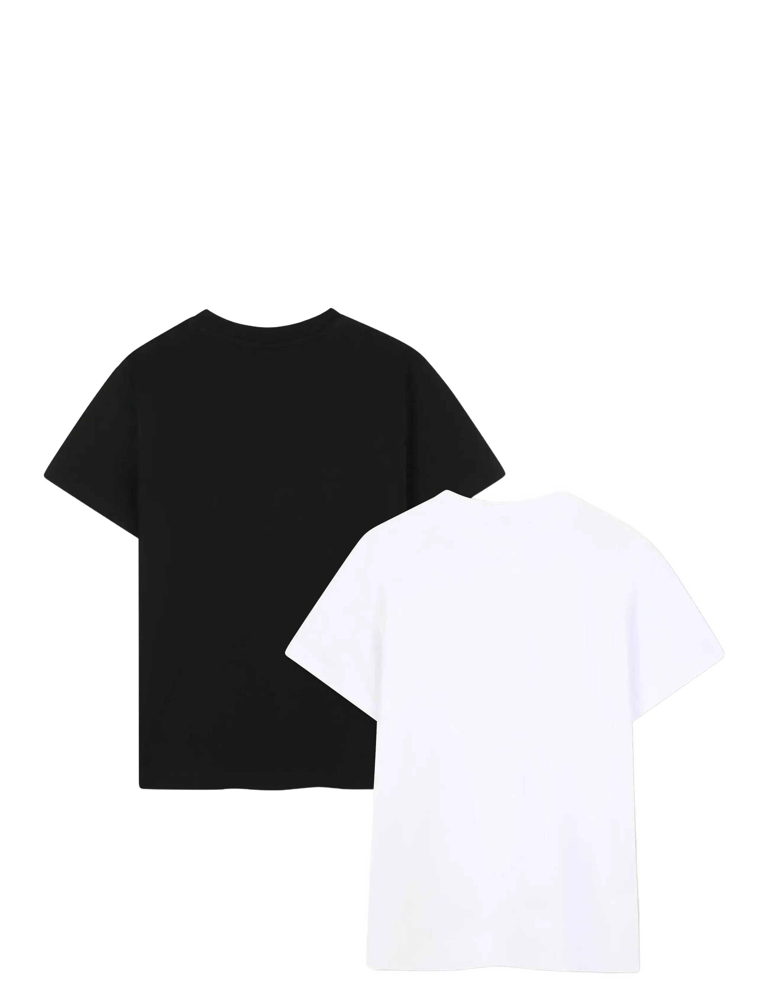 Hugo Kids - SET 2 T-SHIRTS - kortermede t-skjorter - black  white - 1