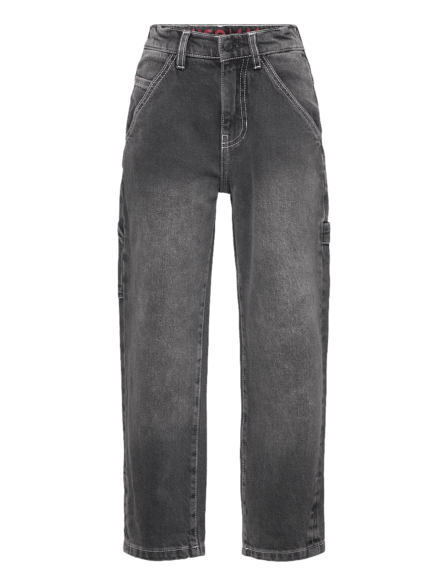Hugo Kids - DENIM TROUSERS - loose jeans - denim black lave - 0