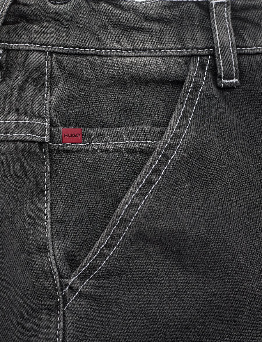 Hugo Kids - DENIM TROUSERS - loose jeans - denim black lave - 2