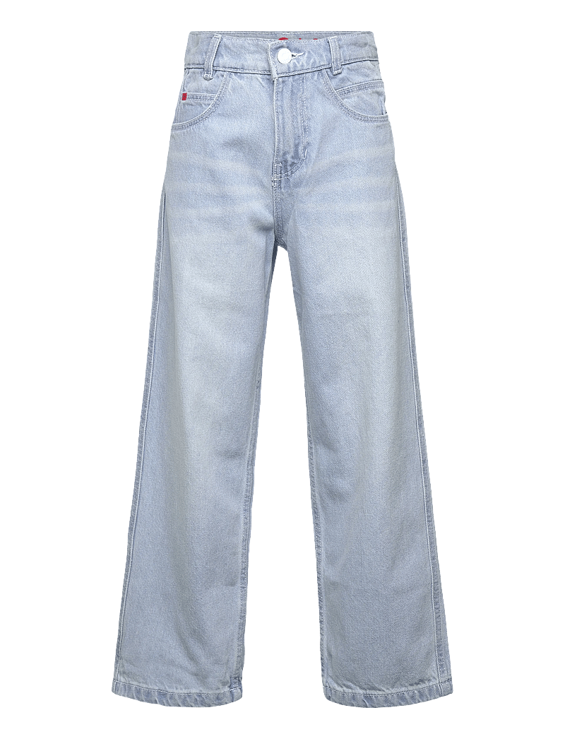 Hugo Kids - DENIM TROUSERS - loose jeans - bleach grows - 0