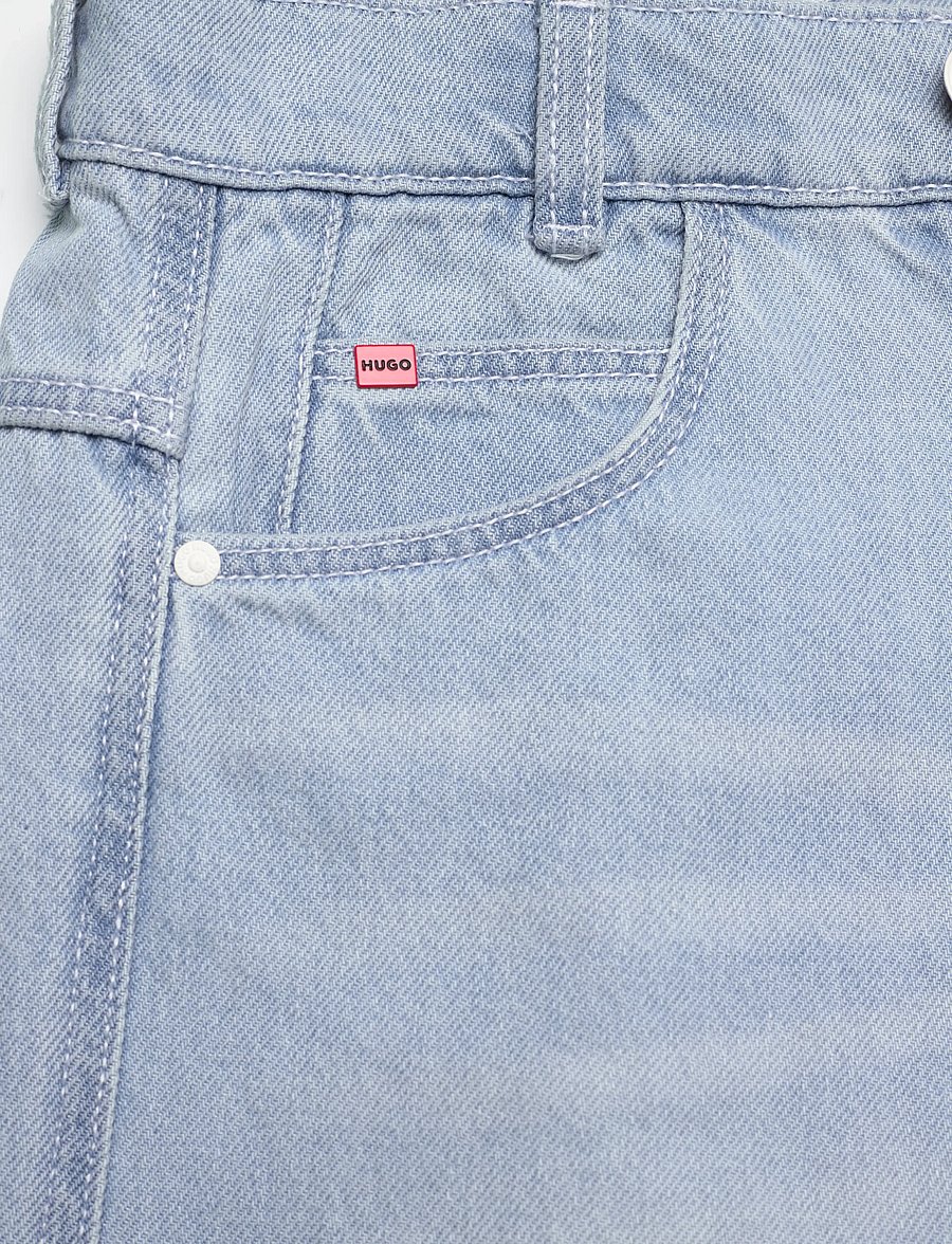 Hugo Kids - DENIM TROUSERS - loose jeans - bleach grows - 2