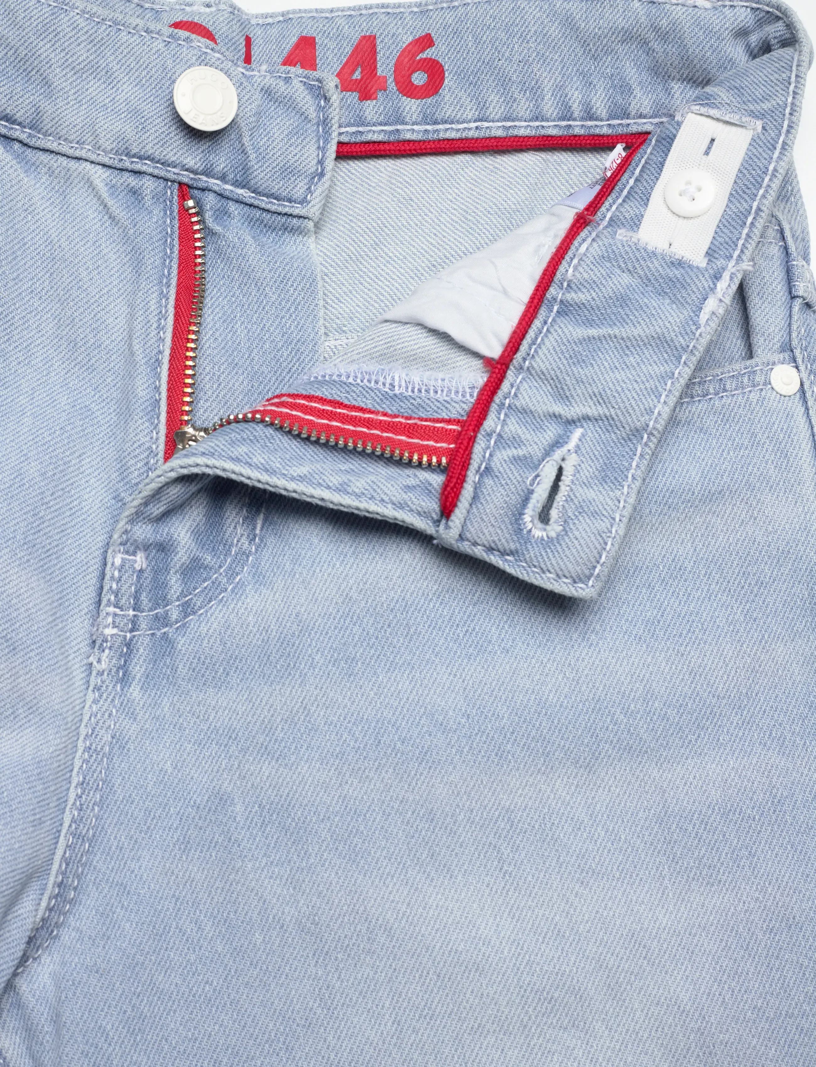 Hugo Kids - DENIM TROUSERS - loose jeans - bleach grows - 3