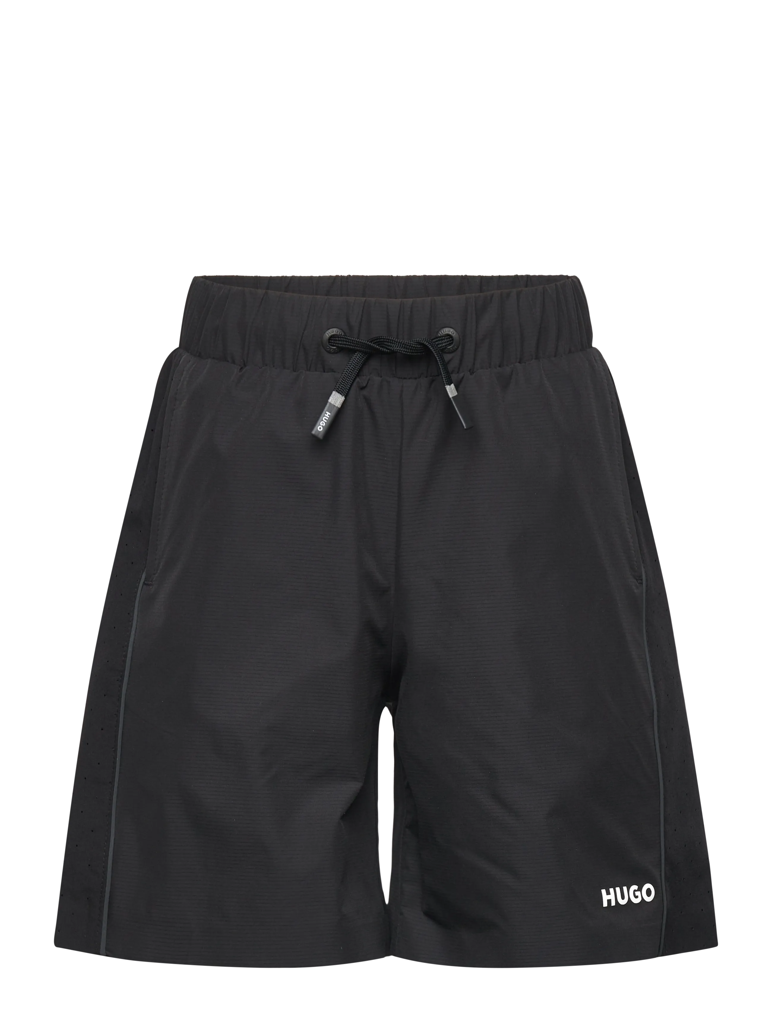 Hugo Kids SHORT - Kläder - BLACK / black