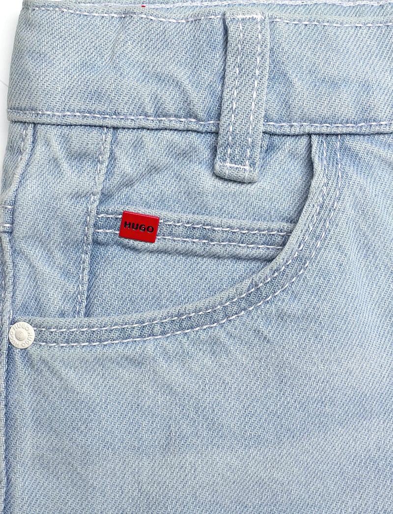 Hugo Kids - DENIM SHORTS - jeansshorts - bleach grows - 2
