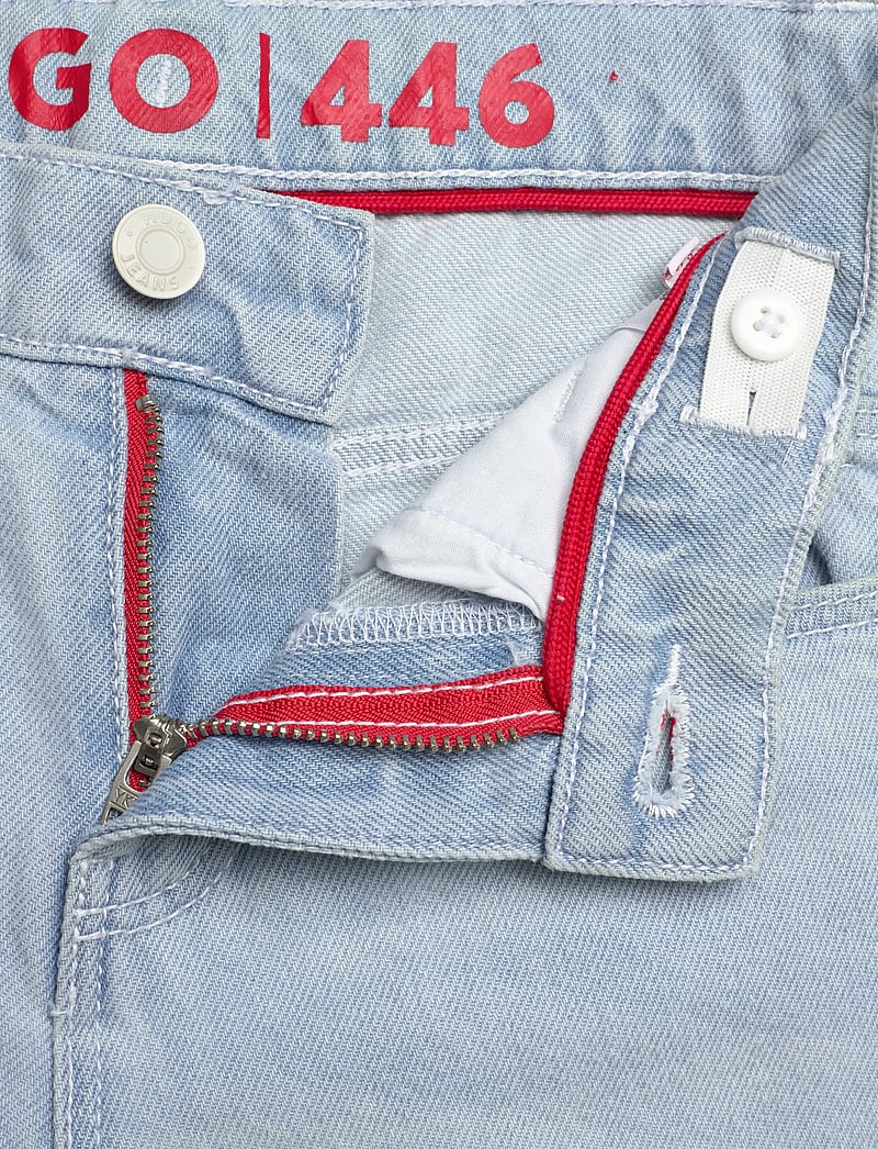 Hugo Kids - DENIM SHORTS - jeansshorts - bleach grows - 3