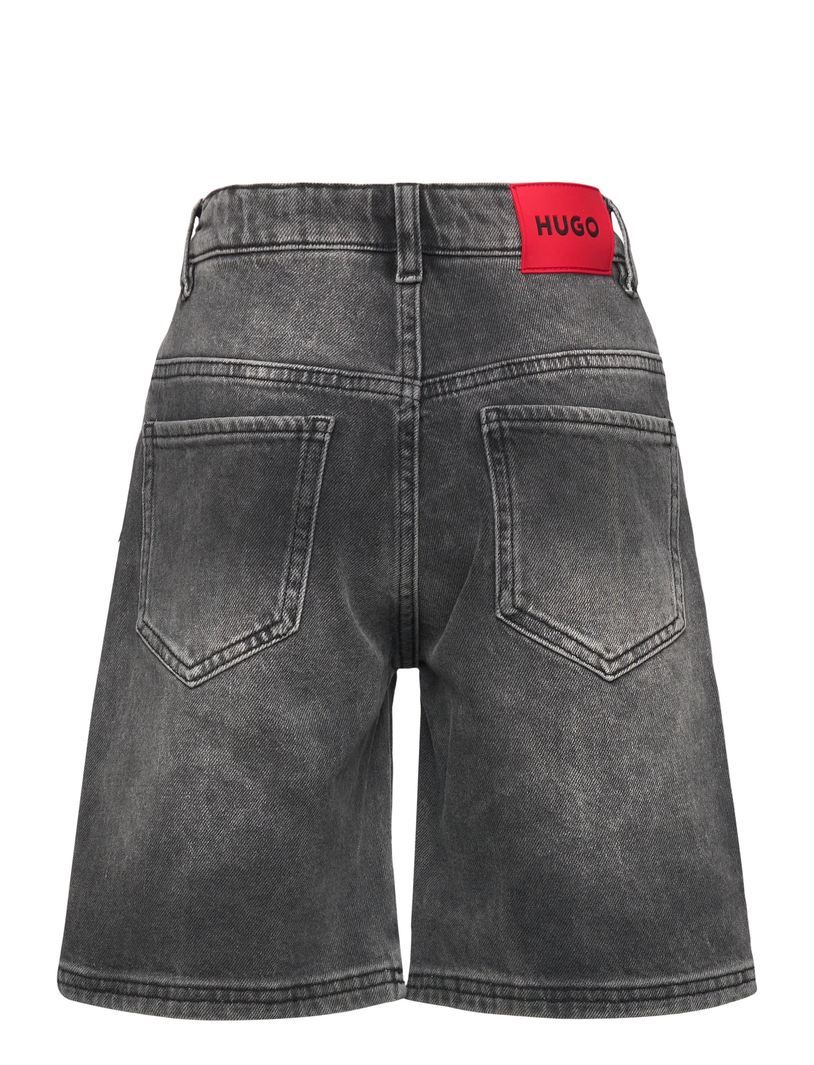 Hugo Kids - DENIM SHORTS - jeansshorts - denim black lave - 1