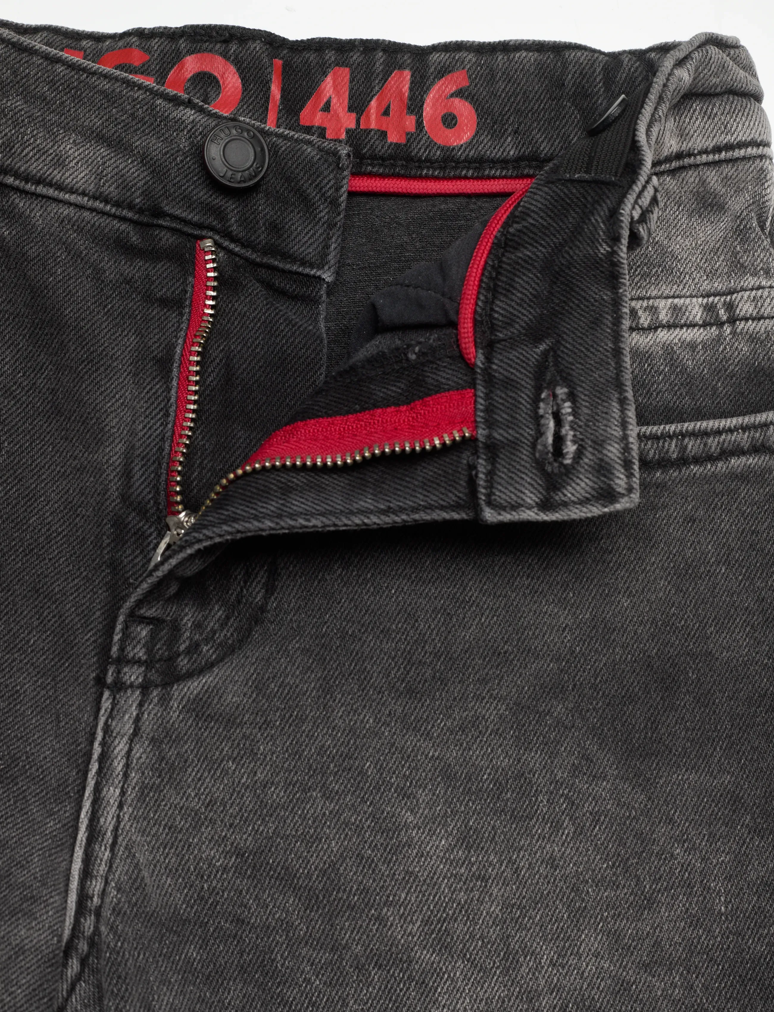 Hugo Kids - DENIM SHORTS - jeansshorts - denim black lave - 3