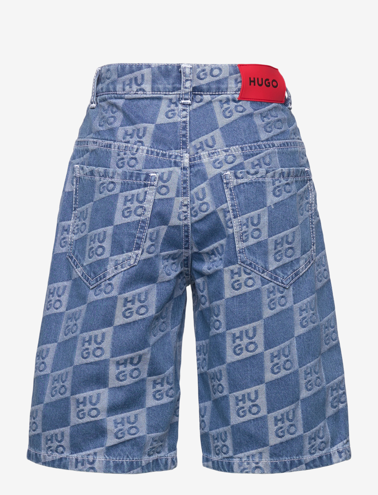 Hugo Kids - DENIM SHORTS - denimshorts - double stone + brush - 1