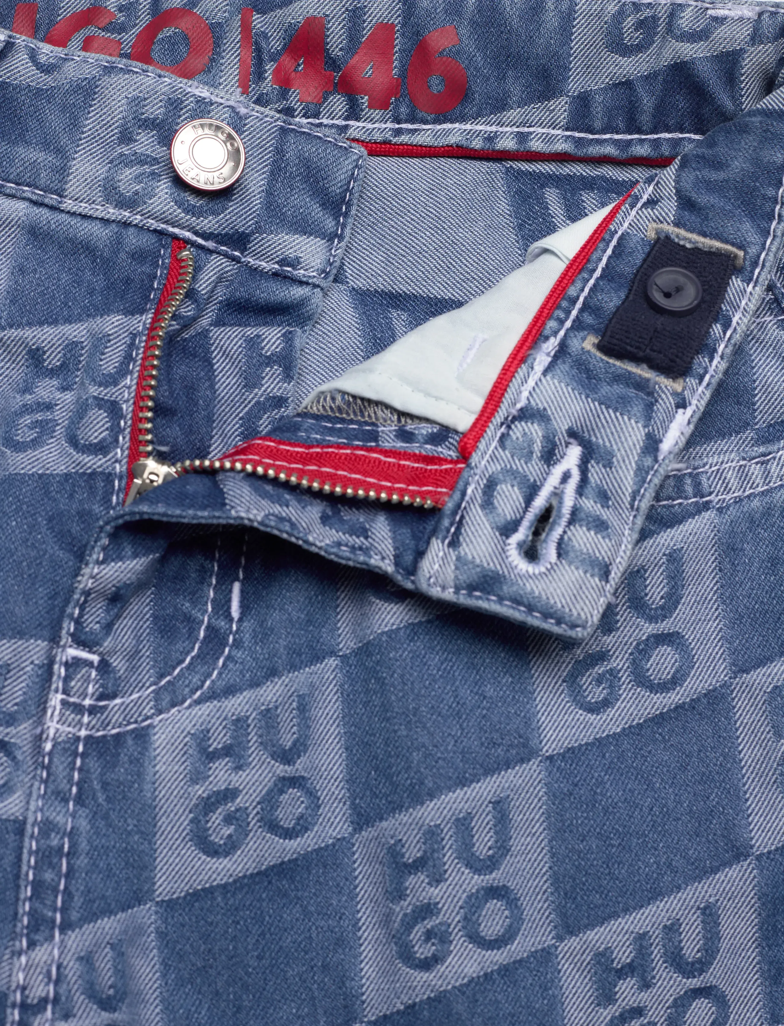 Hugo Kids - DENIM SHORTS - shorts - double stone + brush - 3